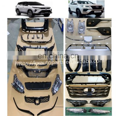 KX-F-SET  BODY KIT FOR   LEGENDER  FORTUNER SW4  2021