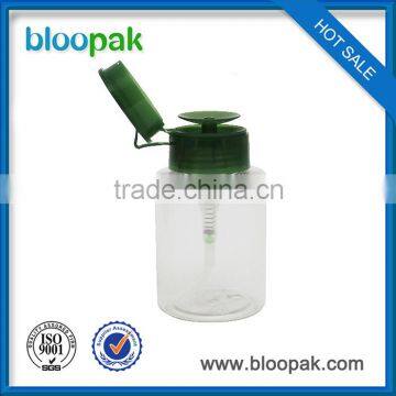 China wholesale nail care liquid pump plastic