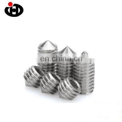 High Tensile JINGHONG Stainless Steel Cone Point Set Screw