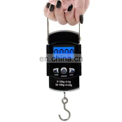 Byloo  Mini Digital Scale for Fishing Luggage Travel Weighting Steelyard Hanging Electronic Hook Scale 1 buyer