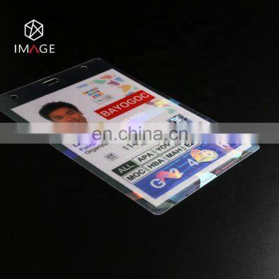 Custom Plastic Holographic Laminated Pouches for IDs Security photo-4