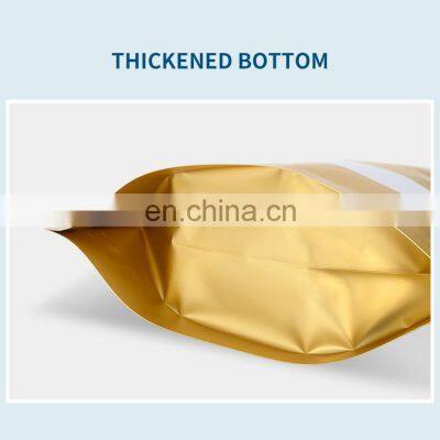 Different Designs Plastic Aluminum Mylar Foil Doypack Pouch Ziplock Bags for Coffee Tea Powder Packaging