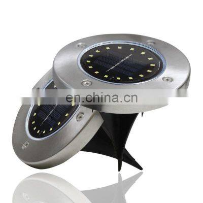 Landscape Led Outdoor Waterproof Ground Lights Solar Garden Path Underground Lamps photo-3