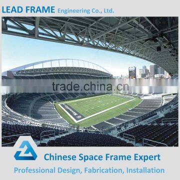 High Quality Prefab Steel Space Frame Soccer Stadium photo-4