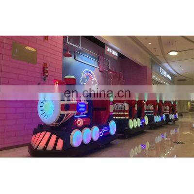 2022 China supplier passenger outdoor amusement park trackless train electric train