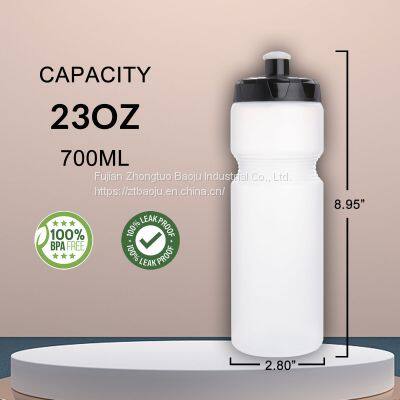 BPA Free Plastic Fitness Water Bottle With Custom Logo Printing photo-4
