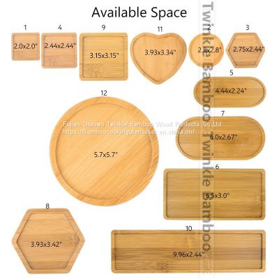 Bamboo palte,bamboo tray/Bamboo serving palte with customized logo Wholesale