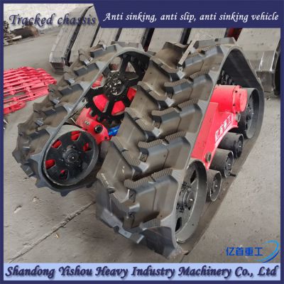 Customized manufacturer of various sizes and specifications of triangular track chassis