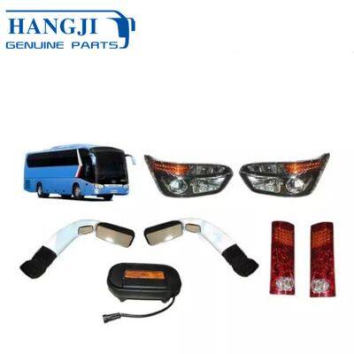 Guangzhou bus parts body kits sample XMQ6129 Kinglong bus spare parts bus body parts