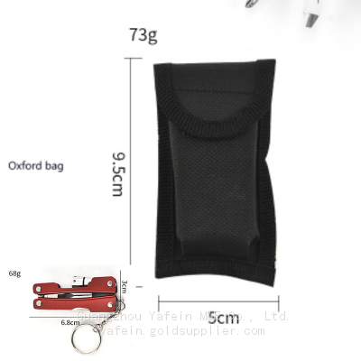 Outdoor Camping Mini Small Portable 9 Kinds of Functions in One Knife Fitter Tool LED Flashlight photo-3
