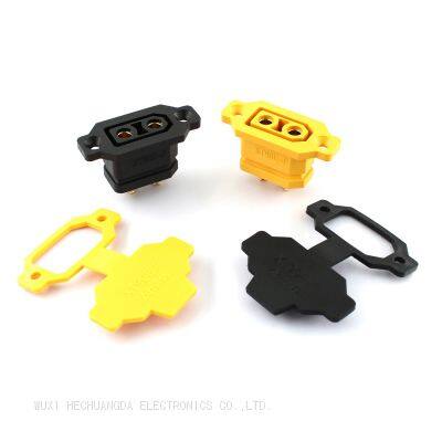 Original Amass High Current 60A Connectors XT90E-F Panel Mount Connectors photo-4