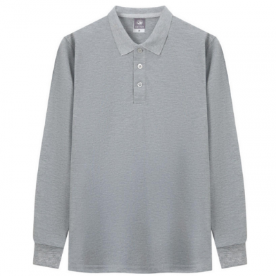 Customized Men Polo Shirt Short/Long Sleeves With Elastic Cuffs, Anti-flaking Reinforced Seams at Shoulders and Back Neckline With UV Protection photo-5