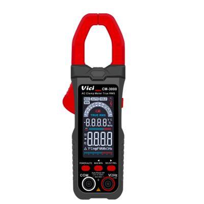Vicimeter CM-3000 Large Display Screen No Knob AC Clamp Meter
