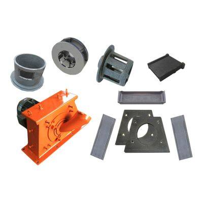 High Performance Shot Blasting Machine Accessories Replaceable Parts Turbine Shot Blasting Machine for Metal Cleaning