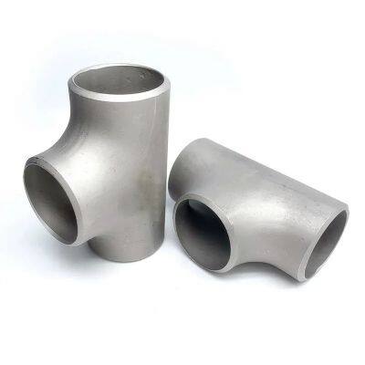304/316L Stainless Steel Straight Seamless Irrigation Systems Plumbing Material Pipe Fitting 3 Way Staright Tee of Plumbing Connector Adapter photo-5