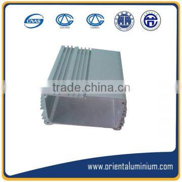 anodized silver aluminum profile
