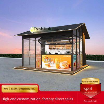 Manufacturer of Pre - Fabricated Vending Kiosks for Scenic Areas, Mobile Shops for Squares and Parks, and Selling Kiosks and Guard Booths at Subway Entrances photo-2