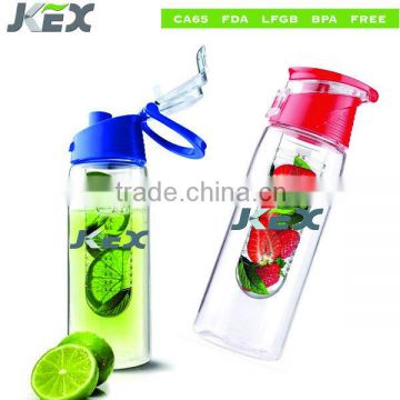 LFGB,FDA 700ML Plastic tritan fruit water bottle infuser                        
                                                Quality Choice