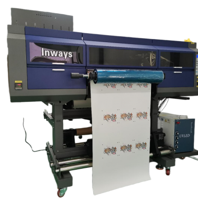 62cm UV DTF Printer for 3D Silicon Stereo Logo for Garments