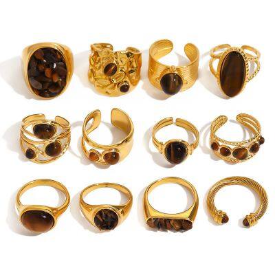 Custom Logo Stainless Steel Comfort Fit Jewelry With Anti-Tarnish Coating