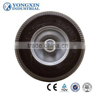 FW0801 PU Flat-free wheel/8"X2.50-4