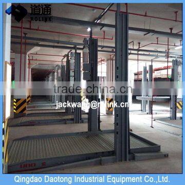 undergrand portable garage for two car stack parking