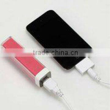 Popular!!! Lipstick mobile charger PB011,Small and Easy to Carry .