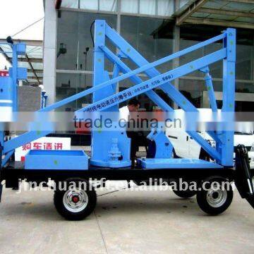Jinchuan hydraulic rotating crank arm type elevator