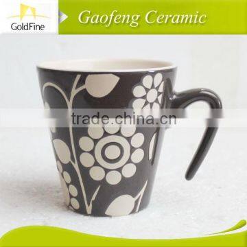 wholesale customzied ceramic coffee cup , cheap ceramic cup