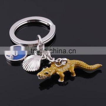 Key chain key ring wholesale manufacturer sell crocodile keychain