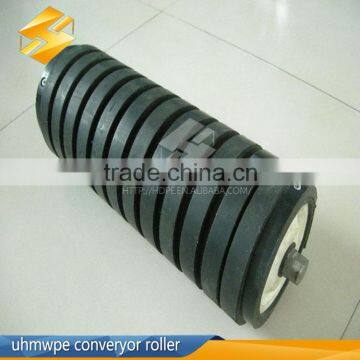 rubber belt conveyor uhmwpe conveyor roller /belt conveyor idler roller