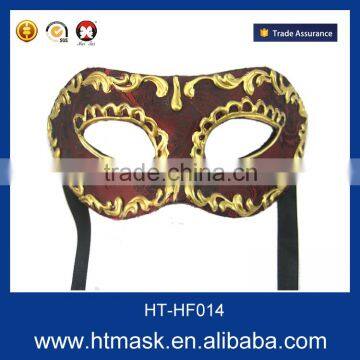 Custume Carnival Accessories HT-HF014 Plastic Half Face Party Eye Mask and Hard Plastic Mask