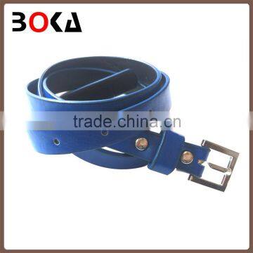 // fashion skinny pu belt // with holes for young lady //