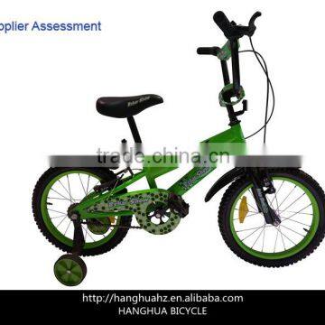 HH-K1653 16 inch bright color child bicycle from hangzhou manufacturer