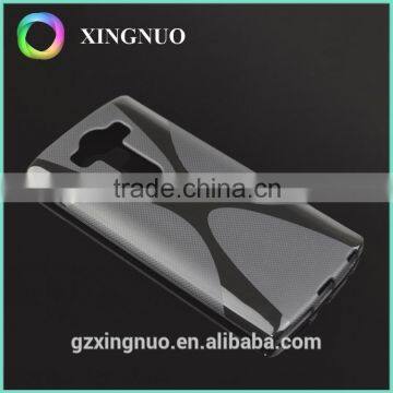 Slim Transparent Crystal Clear TPU Back Cover for LG G4 Pro photo-3