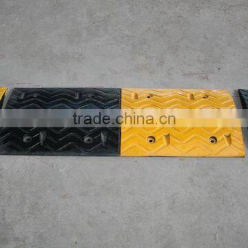 380mm Wide Reflective Recycled Rubber Road Humps