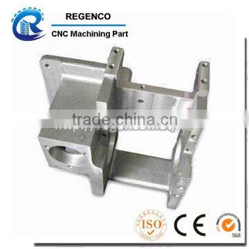 Precision CNC machining part, made of aluminum 6061-T6, clear anodized