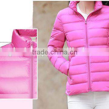 women polyester down jacket fabric wholeasle