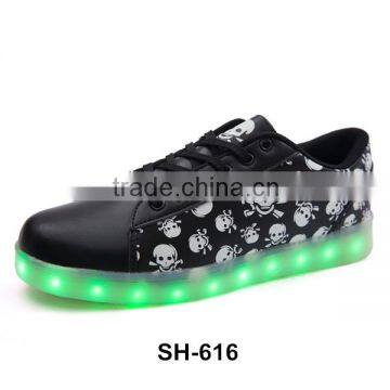wholesale very cheap led light luminous shoes fashion hip-hop dance