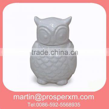 Ceramic owl of animal cookie jars