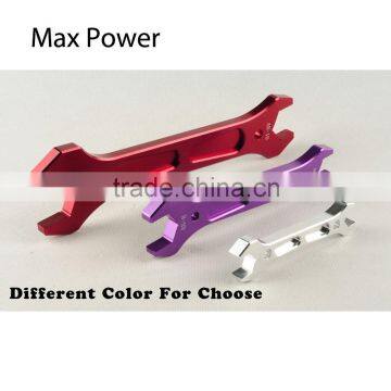 Double-headed Wrench Open End Wrench Aluminum Fittings Wrench High Quality Aluminum Alloy photo-2
