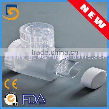 plastic Twister dry powder inhalation device for asthma treatment