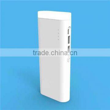 Large Capacity Factory Price 2USB Power Bank With Powerful Flashlight XH-LP photo-3