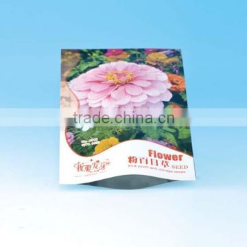 Aluminum Foil Paper Bag For Flower Seed Pack