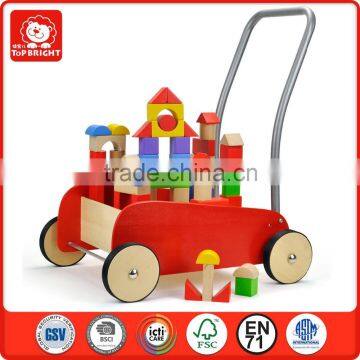 High quality outdoor toys Goge wooden baby walker