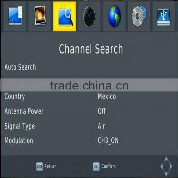 HD ATSC Receiver With H264 Usb Pvr Mpeg4 Cable Set Top Box Price photo-6