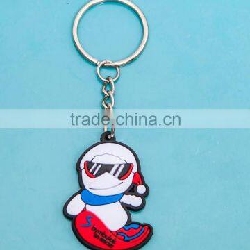 Custom 3d soft pvc keychain key chain / Soft Rubber Keychains / Silicone Keyring