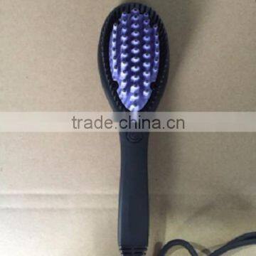 Newest Disign Purple Electric Profeessional Hair Straightener With Brush