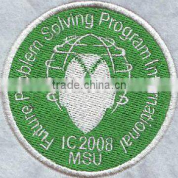 Wholesale Round Shape Cartoon Embroidery Badge,custom Embroidery Patch for Garment photo-5