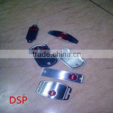 Custom Made Fashionable Metal Tag/Metal Etching Tag photo-3